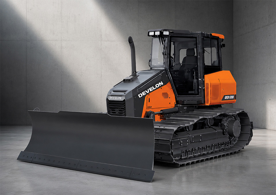 HD Construction Equipment’s 15-ton DEVELON bulldozer