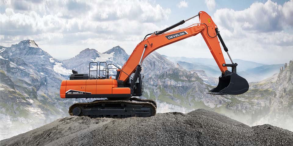 36-ton large excavator for an order received by HD Hyundai Infracore in Ethiopia