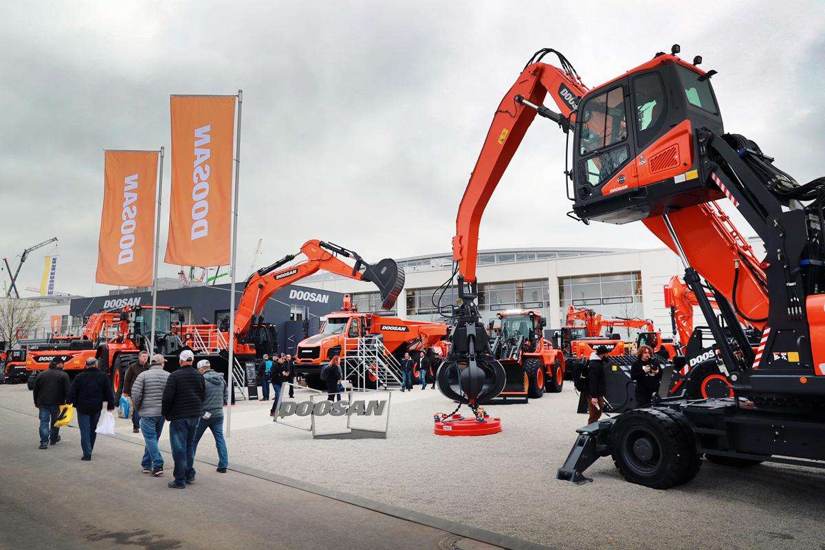 Doosan Infracore Europe Records Highest Ever Sales Figure with 548 Construction Machines in September