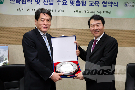 우수 기술인력 확보를 위해 인하공전 외 4개 대학과 MOU 맺어