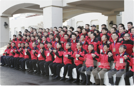 2009년 중국 굴삭기 대리상 신년회 개최