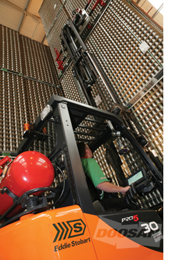 More Doosan Forklifts to Eddie Stobart
