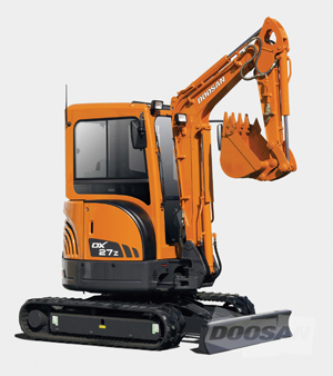 Korea’s First Zero-tail-swing Excavators