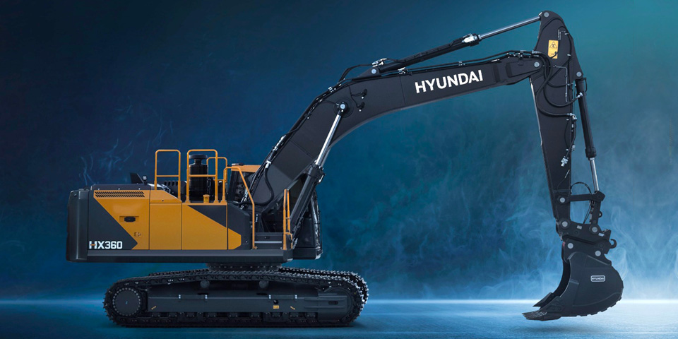 The HYUNDAI and DEVELON booth at CONEXPO-CON/AGG 2026 2026
