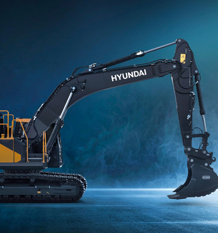 The HYUNDAI and DEVELON booth at CONEXPO-CON/AGG 2026 2026